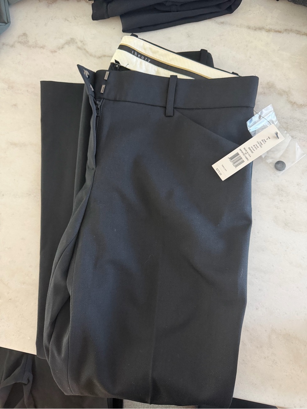 Grey trouser size 6 designer brand THEORY